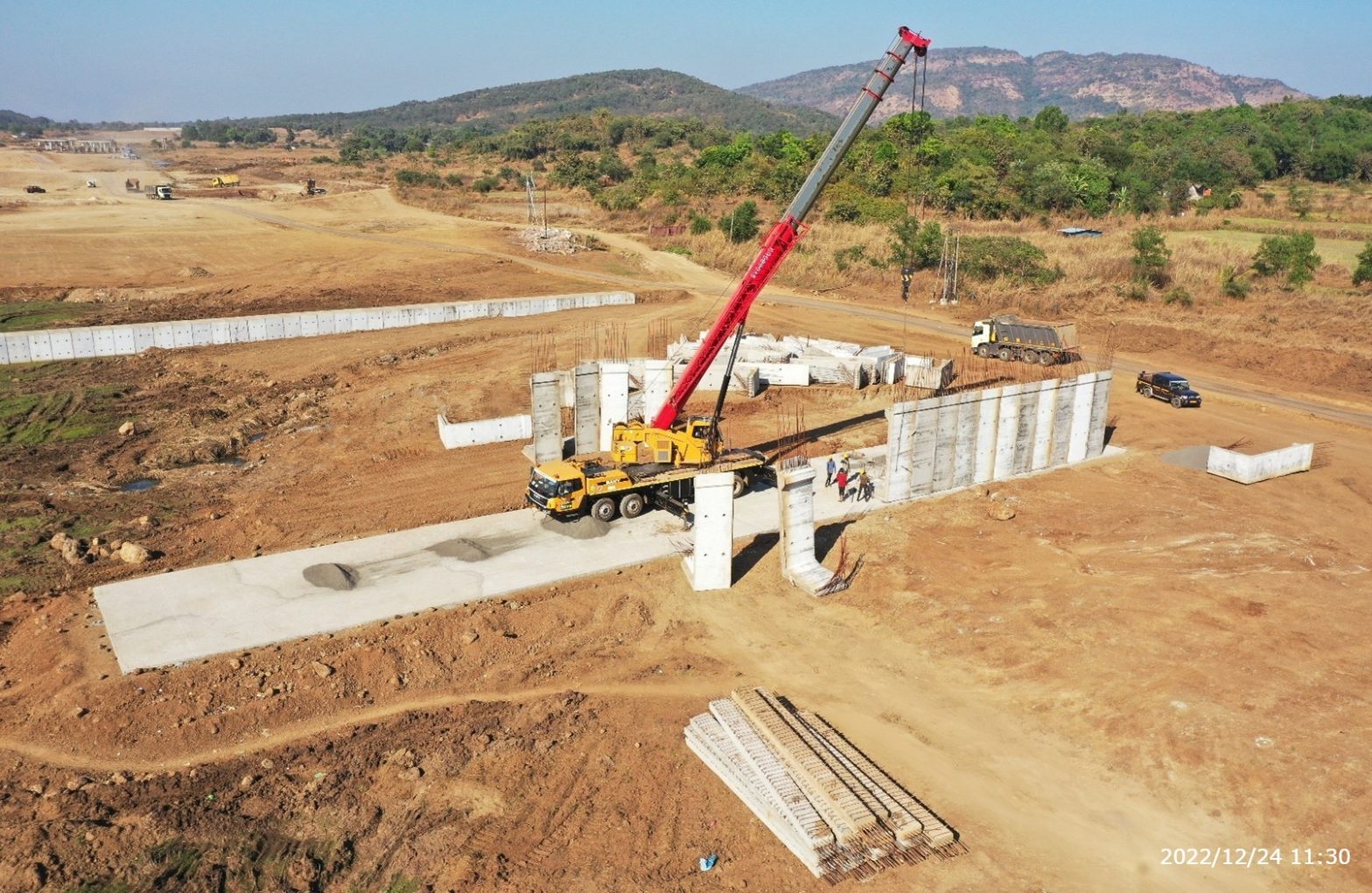 SVUP L-Segment erection is in Progress